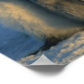 ペンギン皇帝は、アプテノディテスのクリッシュで雛を見る ポスター (角)