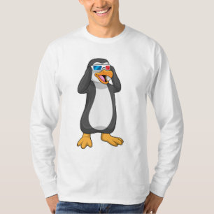 ペンギン眼鏡 Tシャツ