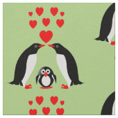 ペンギン科 ファブリック (クローズアップ)