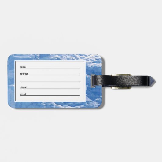 ペンギン科 ラゲッジタグ (裏面横)