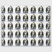 ペンギン科 ラッピングペーパー (フラット)