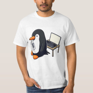 ペンギン符号化 Tシャツ