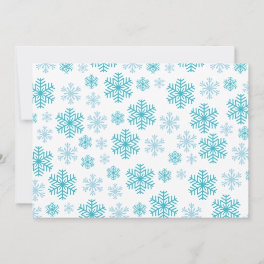 ペンギン第2期の誕生日招待状と写真 招待状 (裏面)