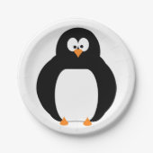 ペンギン紙プレート ペーパープレート (正面)
