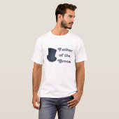 ペンギン結婚ズ – 新郎 – 父Tシャツ Tシャツ (正面フル)