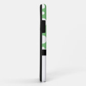 ペンギン緑の詰め合わせ水玉模様iPhone 5ケース Case-Mate iPhoneケース (裏面/右)