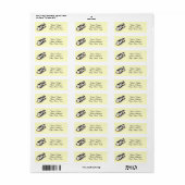 ペンギン群 ラベル (フルシート)