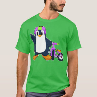 ペンギン自転車 Tシャツ
