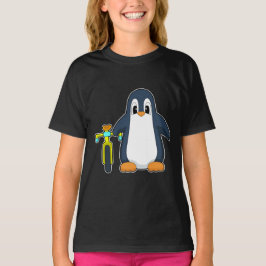 ペンギン自転車 Tシャツ