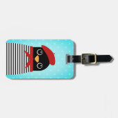 ペンギン荷物タグ ラゲッジタグ (正面横)