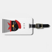 ペンギン荷物タグ ラゲッジタグ (正面横)