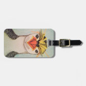 ペンギン荷物タグ ラゲッジタグ (正面横)