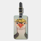 ペンギン荷物タグ ラゲッジタグ (正面縦)