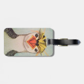 ペンギン荷物タグ ラゲッジタグ (裏面横)