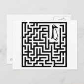 ペンギン葉書迷路byジョークApp Tv Tm ポストカード (正面/裏面)