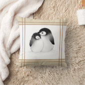 ペンギン装飾用クッション クッション (ブランケット)