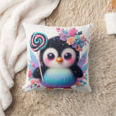 ペンギン装飾用クッション クッション (ブランケット)