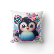 ペンギン装飾用クッション