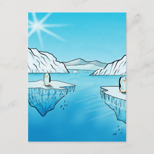 ペンギン製品 ポストカード (正面)