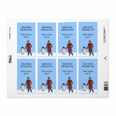 ペンギン認識度の日、出荷ラベル/蔵書票 ラベル (フルシート)