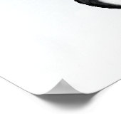 ペンギン誕生日ウェルカムサイン ポスター (角)