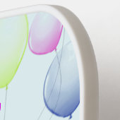 ペンギン誕生日パーティースピクレボールパドルギフト ピックルボールラケット (左詳細)