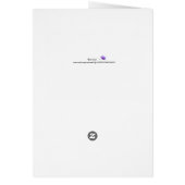 ペンギン誕生日付きゴッドソンのセーリング (裏面)