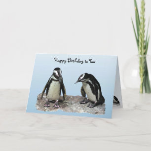 ペンギン誕生日 カード