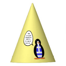 ペンギン語を話すギリシャ国旗パーソナライズされた