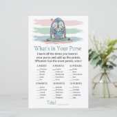 ペンギン財布ゲームの赤ちゃんシャワーに何が (スタンド正面)