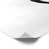 ペンギン赤ちゃんシャワー歓迎サイン ポスター (角)