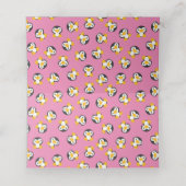 ペンギン赤ちゃんシャワー プレイスカード (内部開封)