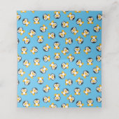 ペンギン赤ちゃんシャワー プレイスカード (内部開封)