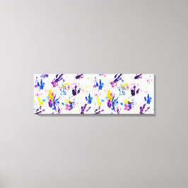 ペンギン足跡 キャンバスプリント