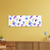 ペンギン足跡 キャンバスプリント (インサイチュ (リビング))