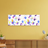 ペンギン足跡 キャンバスプリント (インサイチュ (リビング))