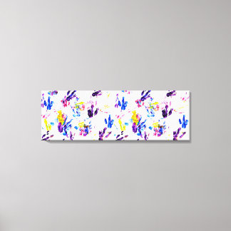 ペンギン足跡 キャンバスプリント