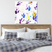 ペンギン足跡 キャンバスプリント (インサイチュ (寝室))