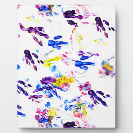 ペンギン足跡 フォトプラーク