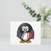 ペンギン運の本 ポストカード (スタンド正面)
