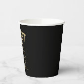 ペンギン運動への抗議ヴィンテージに抵抗 紙コップ (左)