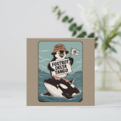 ペンギン運動ヴィンテージ抗議に抵抗する 招待状 (スタンド正面)