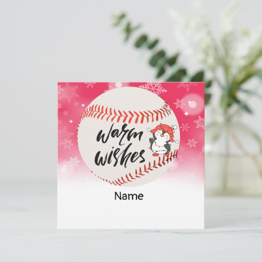 ペンギン選手との野球の温かいおもしろい願い シーズンカード (スタンド正面)