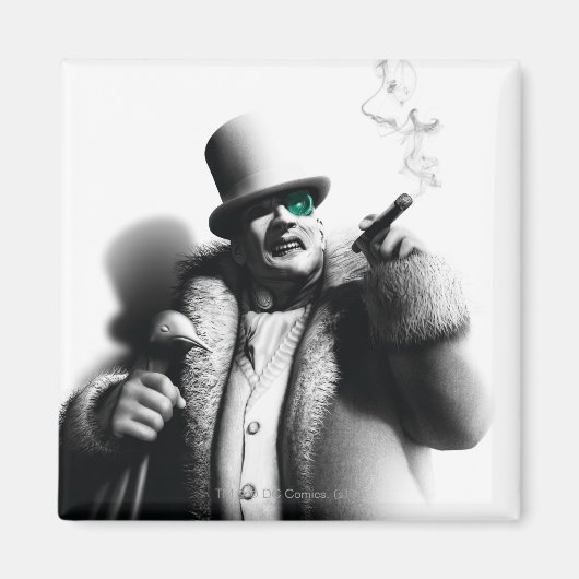 ペンギン鍵アート マグネット (正面)