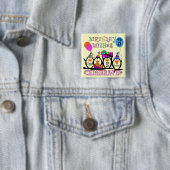 ペンギン間抜けの誕生日Tシャツとギフト第3弾 缶バッジ (インサイチュ)
