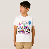 ペンギン間抜けの誕生日Tシャツとギフト第3弾 Tシャツ (正面フル)