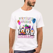 ペンギン間抜けズ4th誕生日Tシャツとギフト Tシャツ (正面)