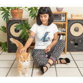 ペンギン青い水色、カスタマイズ可能 Tシャツ