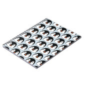 ペンギン顔 ノートブック (左側)