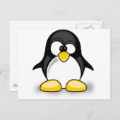ペンギン類 ポストカード (正面/裏面)
